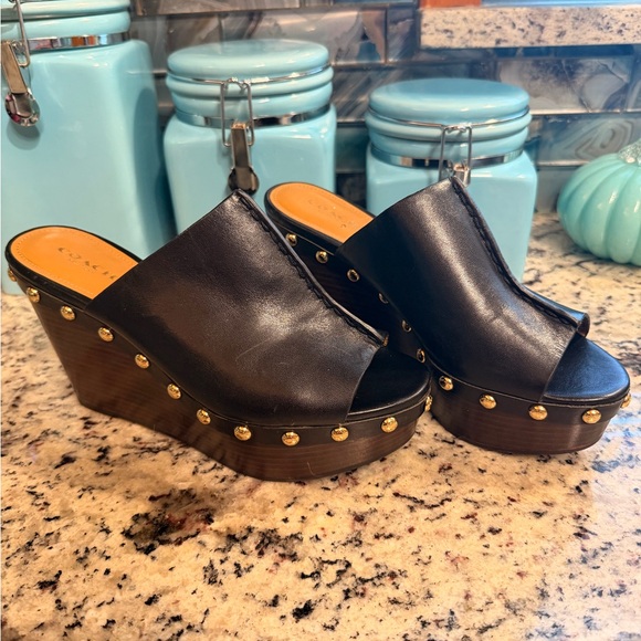 Coach Shoes - Coach Helena Platform Wedge Sandals
